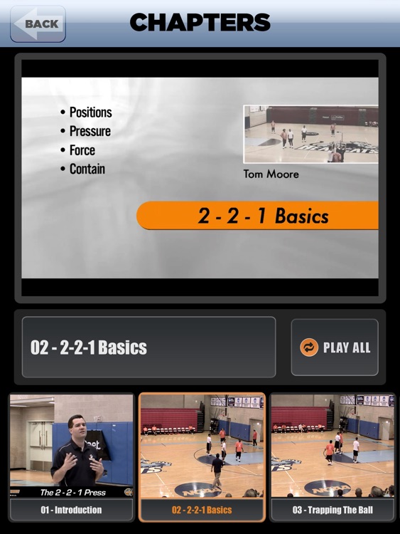 2-2-1 Press - With Coach Tom Moore - Full Court Basketball Training Instruction - XL