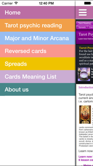 How to cancel & delete Tarot Reading Free course – Psych Clairvoyant Oracle from iphone & ipad 1