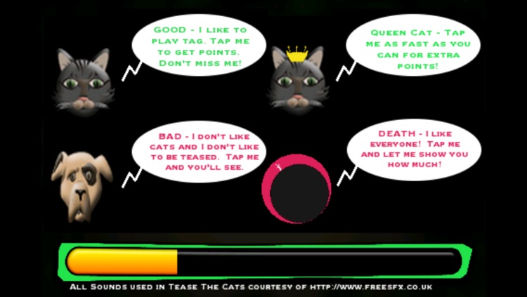 Tease The Cats - quick thinking free action game