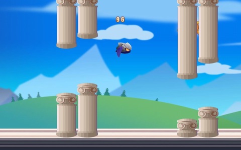 The Flap! Flappy Bat with Helmet! screenshot 4