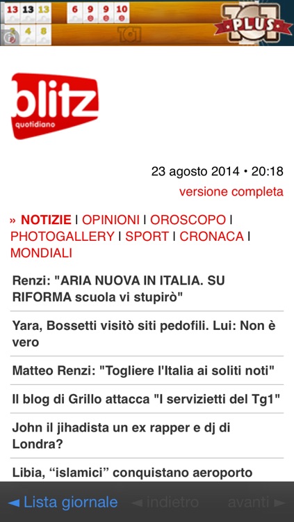 Tutti i Quotidiani