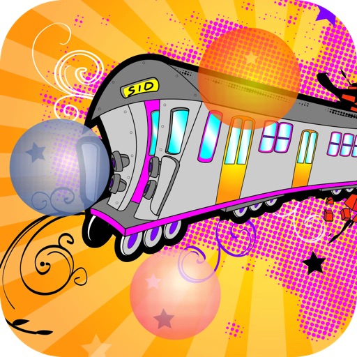 A Buble traffic in the railway FREE icon