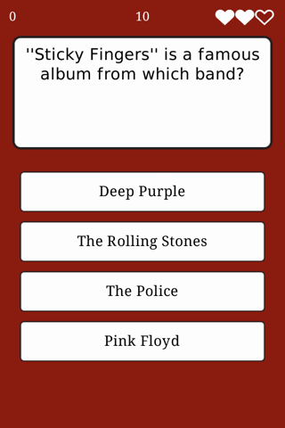 Rock Quiz - Trivia Facts about Music, Artists, Songs and Albums screenshot 3