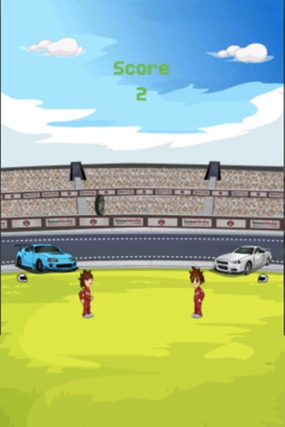 Super Drifting Kickers : Challenge of Endless Tap & Kick with Flying Race Car Tires screenshot 3