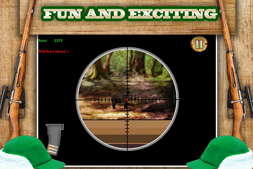 Boar Hunting Sniper Game with Real Riffle Adventure Simulation FPS Games FREE screenshot 3
