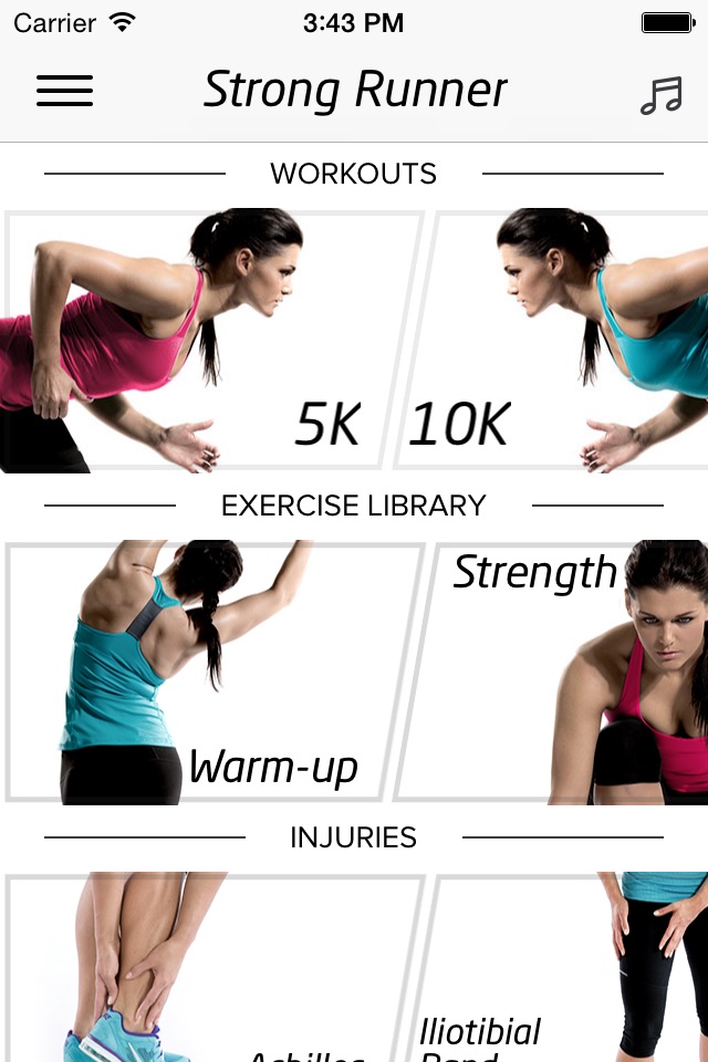 Strong Runner - Personal Running Trainer App for 5K and 10K Plans- Warm-up, Strenght and Stretching Video Workout Training Program for Runners screenshot 2