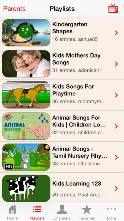 Kindergarten - Kids Learning Video Library screenshot-3