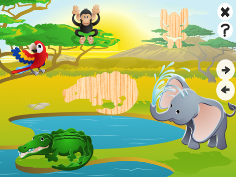 赤ちゃんや小さな子供のためにアニメーション化された動物のパズル！無料キッズゲーム：楽しい＆喜びで学習ロジックのおすすめ画像4