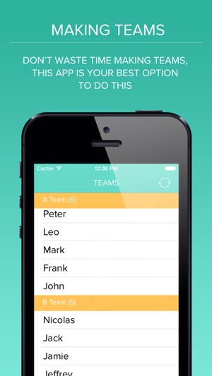 Teams - Making lineups(圖3)-速報App