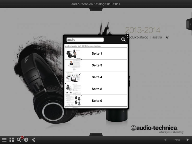 Audio Technica Katalog Österreich(圖2)-速報App