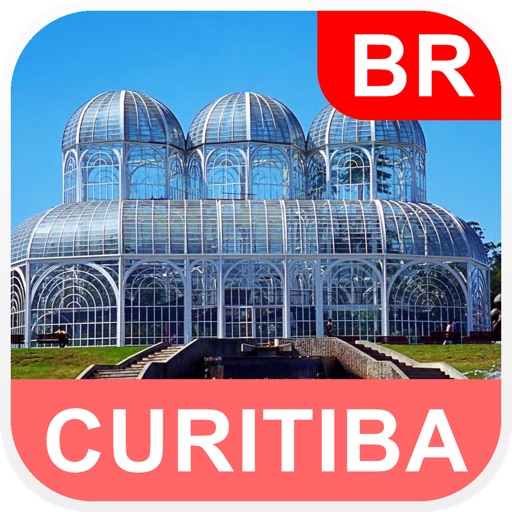 Curitiba, Brazil Offline Map - PLACE STARS