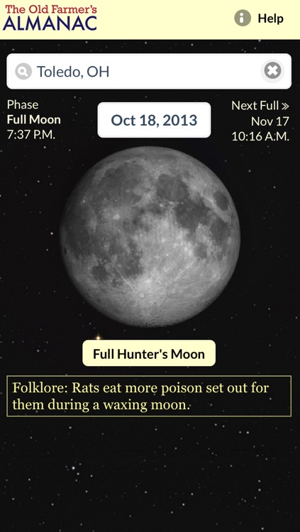 Full Moon Finder