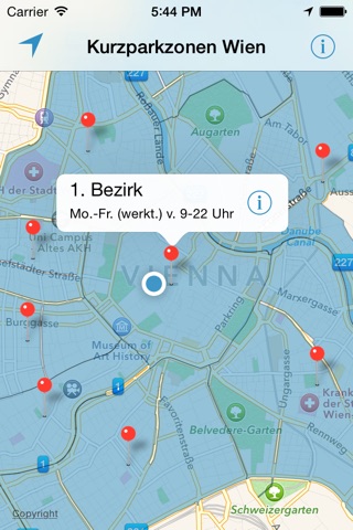 Kurzparkzonen Wien screenshot 2