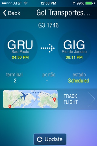 Airport (all) + flight tracker screenshot 2