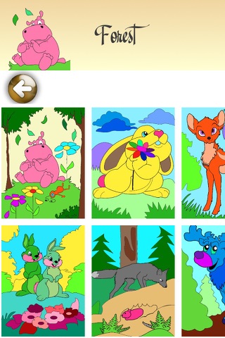 Coloring Pages with Animals for Girls & Boys HD screenshot 4
