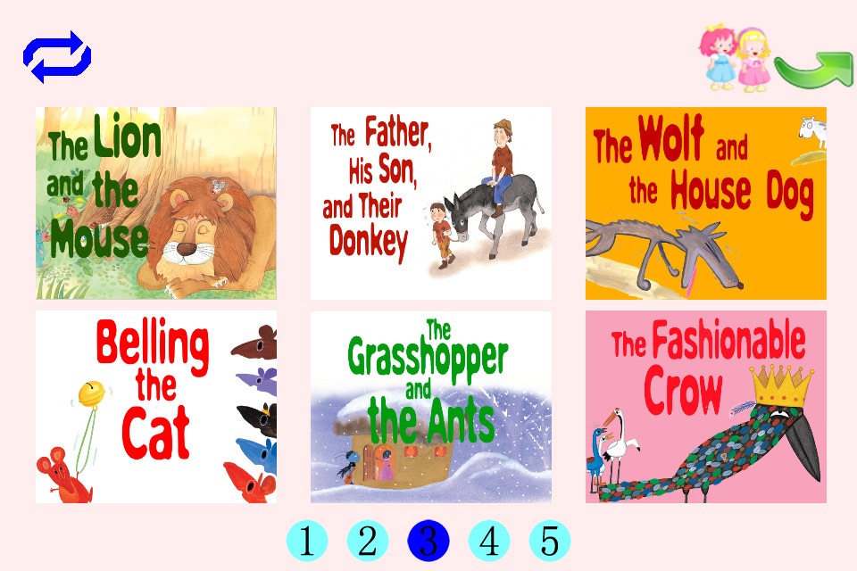 Children's favorite animations of Aesop's Fables screenshot 3