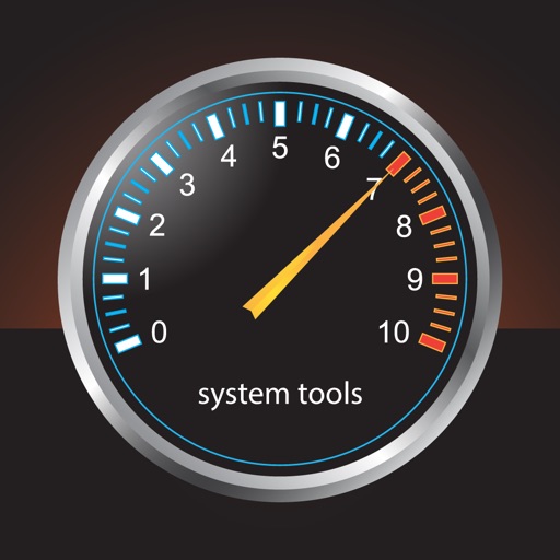 System Tools: activity monitor, system utilities, battery charge and CPU load status