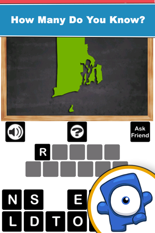 What’s The State? Test your geographic knowledge of the USA. Free screenshot 4