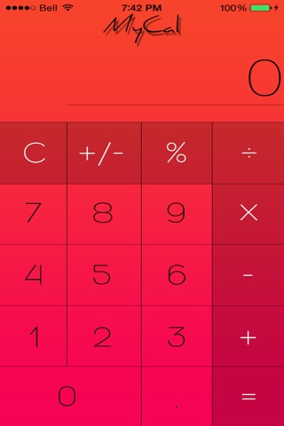 MyCal Calculator screenshot 2