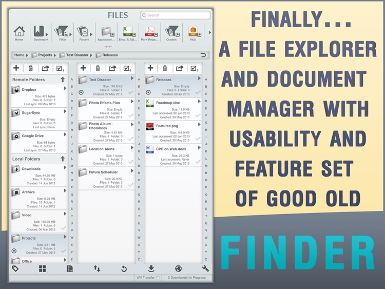 Files – Finder Edition