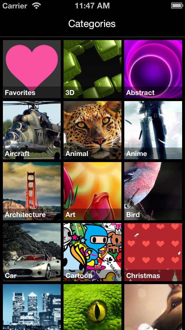 Wallpapers iOS 7 Edition Screenshot 2