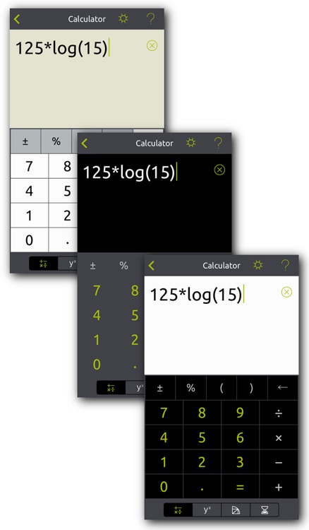 powerOne Scientific Calculator - Lite, Free Edition screenshot-4