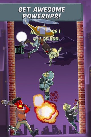 A Mega Zombie Hunter Rooftops Run: A Dark Dash Jumping Rescue Race to the Undead Temple screenshot 4