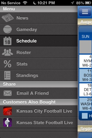 Kansas City Baseball Live screenshot 3