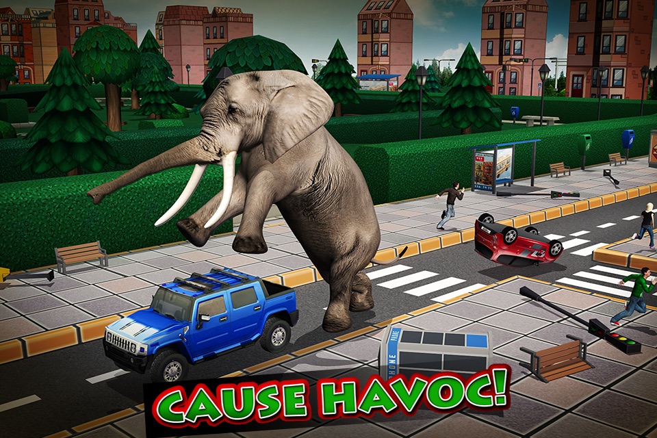 Ultimate Elephant Rampage 3D screenshot 4