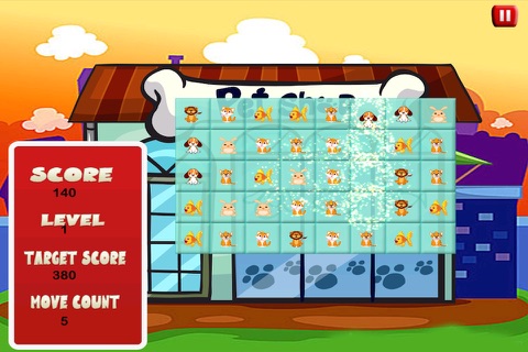 Petshop Match Rescue - Animal Puzzle Adventure Free screenshot 2