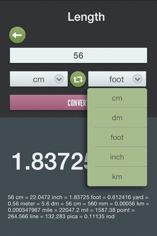 Universal Unit Converter by Vididev screenshot 2