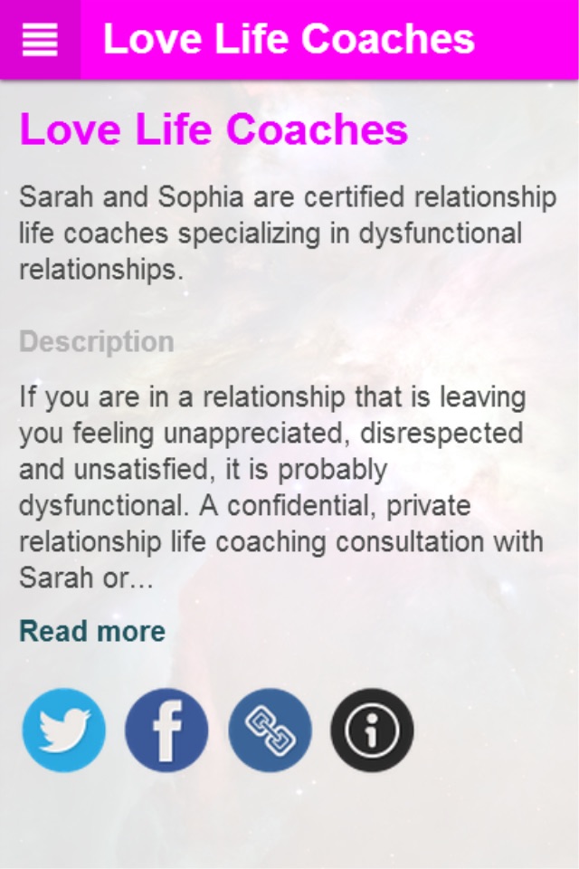 Love Life Coaches screenshot 2