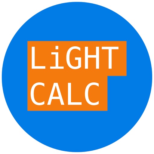 Light Calc: Lighting Calculator for Lighting Designers Icon