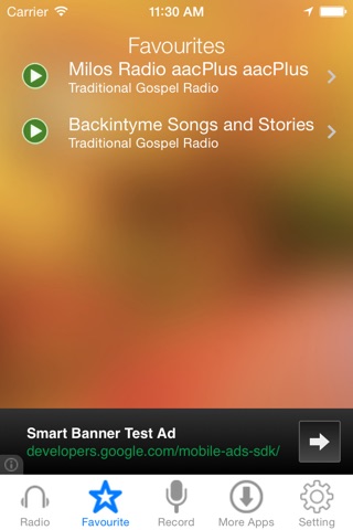 Traditional Gospel Music Radio Recorder screenshot 3