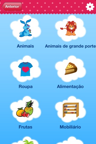 iPlay Portuguese: Kids Discover the World - children learn to speak a language through play activities: fun quizzes, flash card games, vocabulary letter spelling blocks and alphabet puzzles screenshot 4