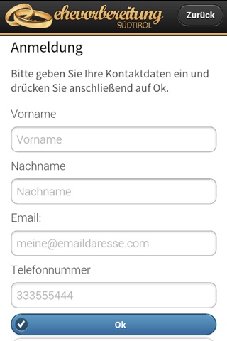 Ehevorbereitung screenshot 4