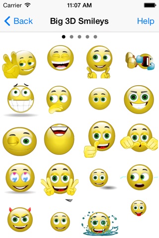 Smileys Emoji Keyboard Free - Pop & Hot Animated Emoticons Stickers & Smiley Faces For iMessage screenshot 2
