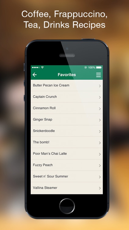 Secret Menu for Starbucks PLUS + screenshot-3