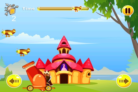 Castle defense - the king army against wood planes - Free Edition screenshot 2