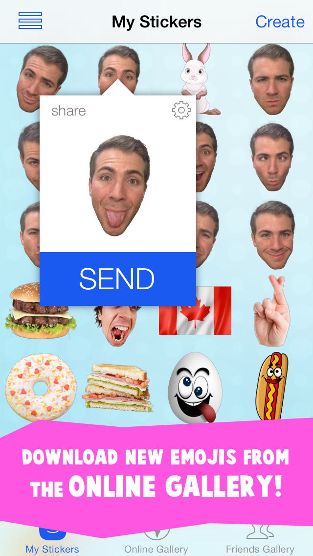 How to cancel & delete Emoji & Sticker Studio - Create your own GIF emoticons! from iphone & ipad 2