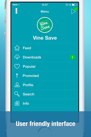 Video Downloader for Vine (Save unlimited vines to your Camera Roll, watch best videos using handy player, vinegrab, save videos from private messages) screenshot 4