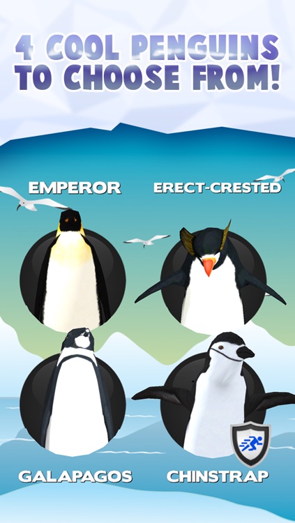 Fun Penguin Frozen Ice Racing Game For Girls Boys And Teens By Cool Games FREE screenshot-3