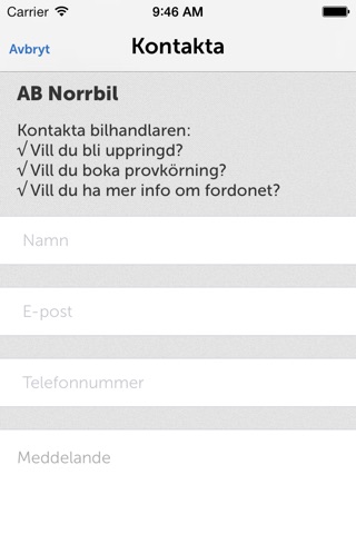 AB Norrbil screenshot 3
