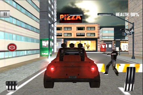 Zombie Road Squad: Car War 3D screenshot 3