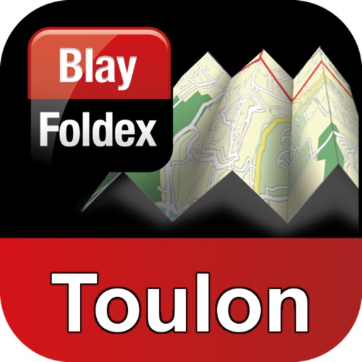 Toulon Map - Blay Foldex