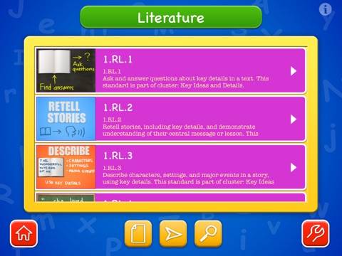 English First Grade - Common Core Curriculum Builder and Lesson Designer for Teachers and Parents screenshot 3