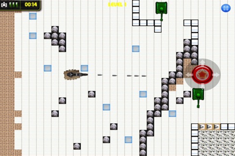 Doodle Ops Tiny Tank War Army Game : Free Arcade Shooting Games for Fun screenshot 2