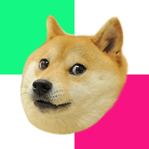 Doge Tap Colors Icon