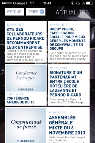 Pernod Ricard: Connected screenshot 2