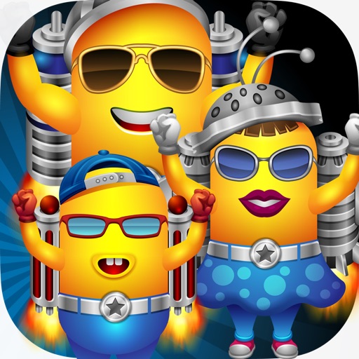 Mini Jetpack Alien Clash - Witches Rush by Hot Free Games icon